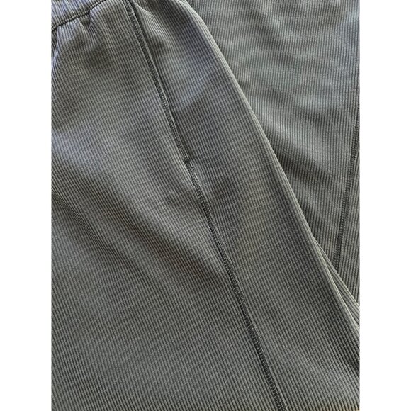 Lululemon Ribbed Softstreme Knit Wide-Leg Cropped Pants With Adjustable Waist & - Picture 12 of 12